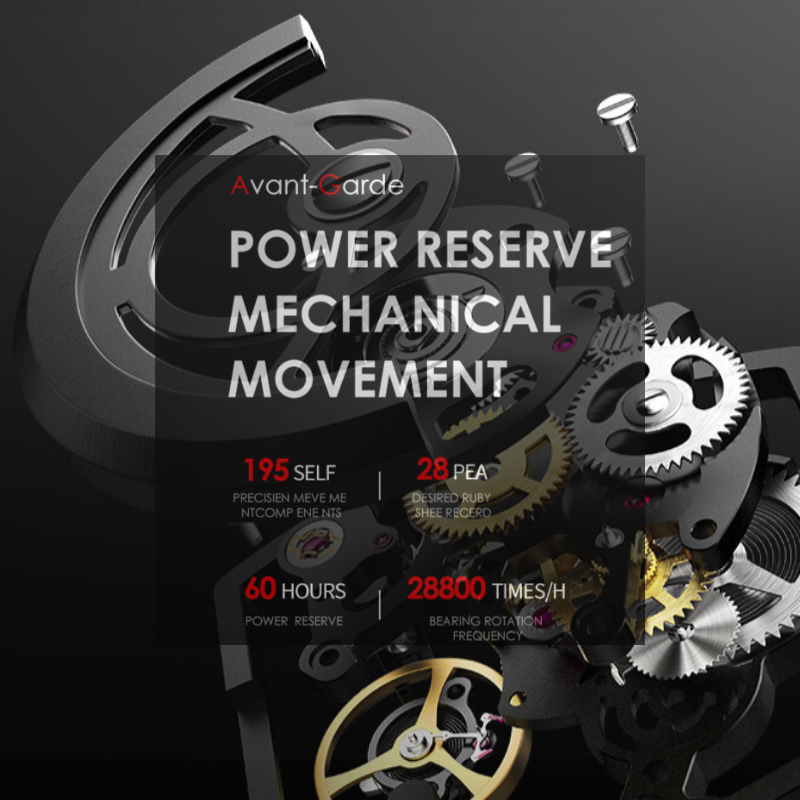 Automatic watch movement is one of the most important features of automatic watches.